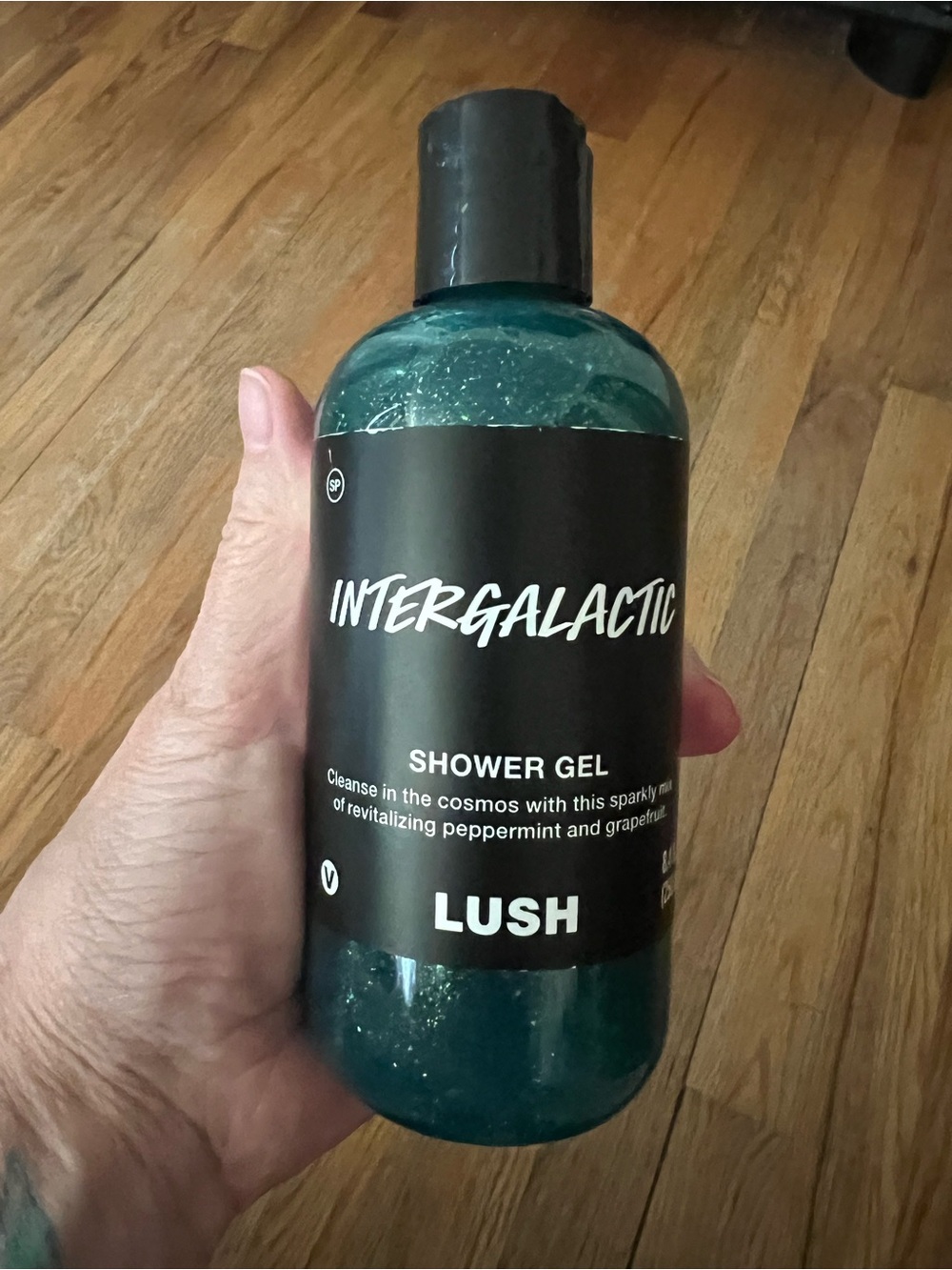 LUSH INTERGALACTIC SHOWER GEL 8.4 oz DISCONTINUED SEALED
